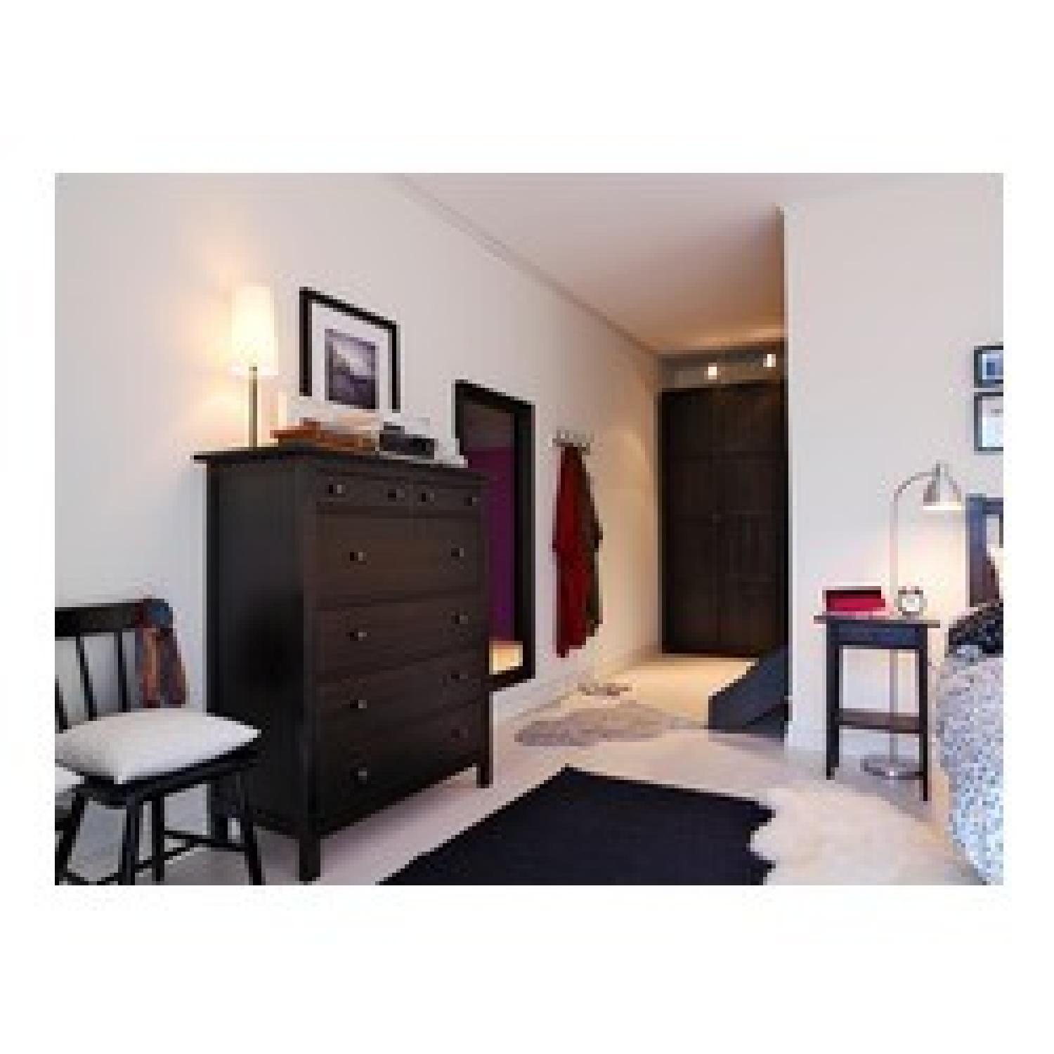 Ikea Hemnes 6-Drawer Chest in Black-Brown - image-3