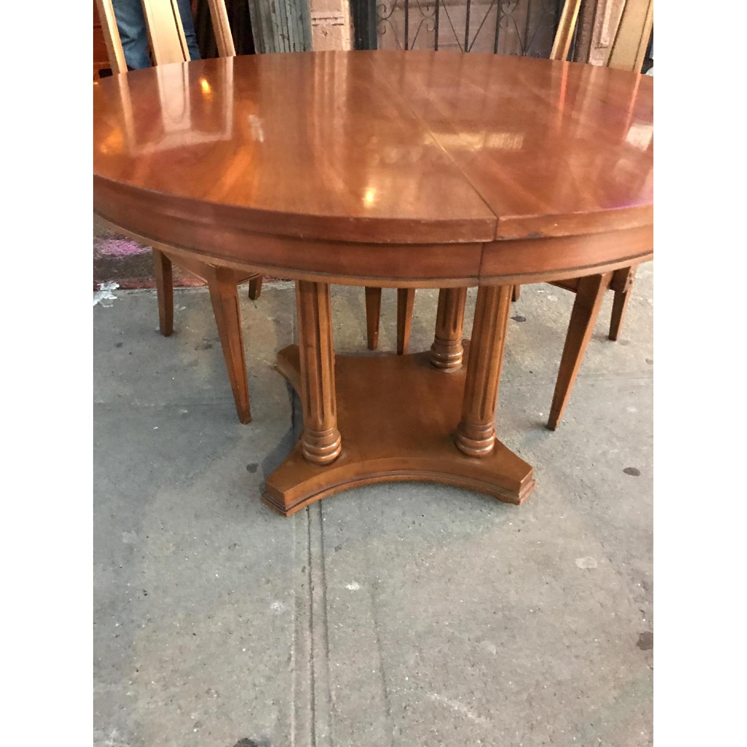 1970s Dining Table w/ 4 Chairs - image-2