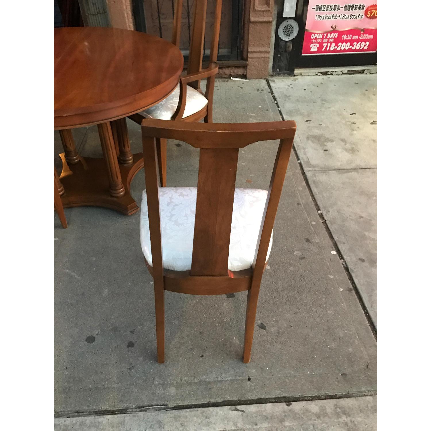1970s Dining Table w/ 4 Chairs - image-3
