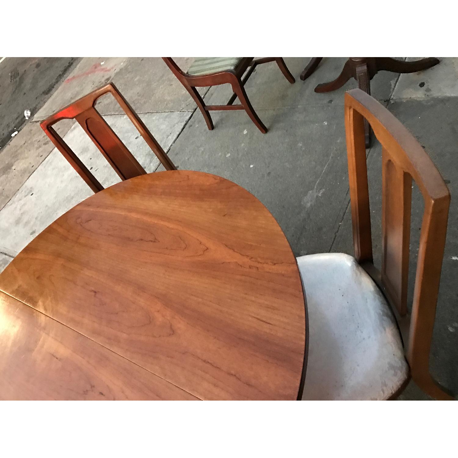1970s Dining Table w/ 4 Chairs - image-4