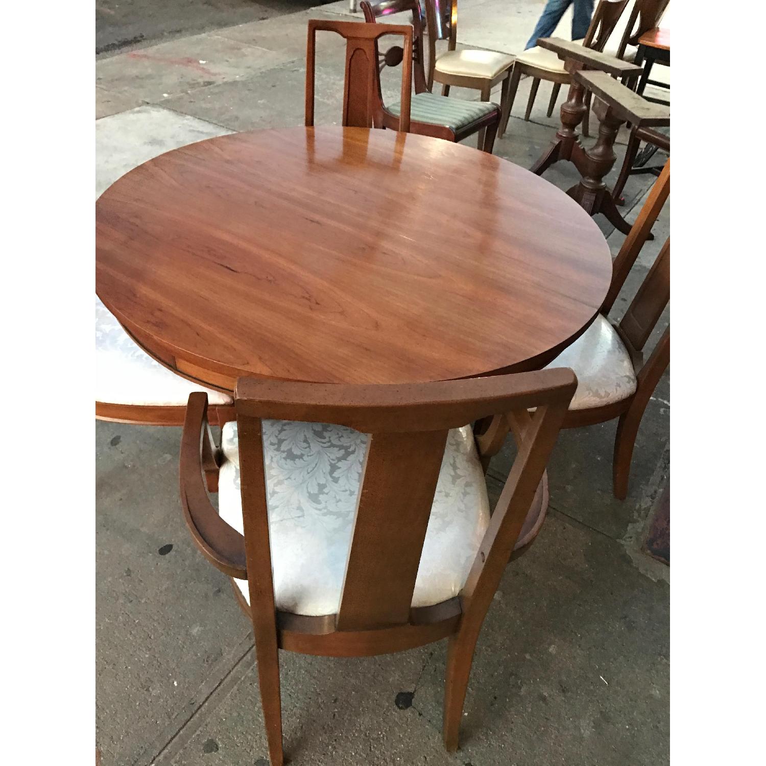 1970s Dining Table w/ 4 Chairs - image-20