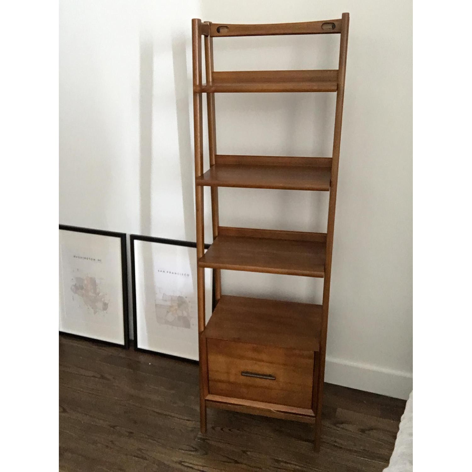 West Elm Mid-Century Bookshelf - image-1