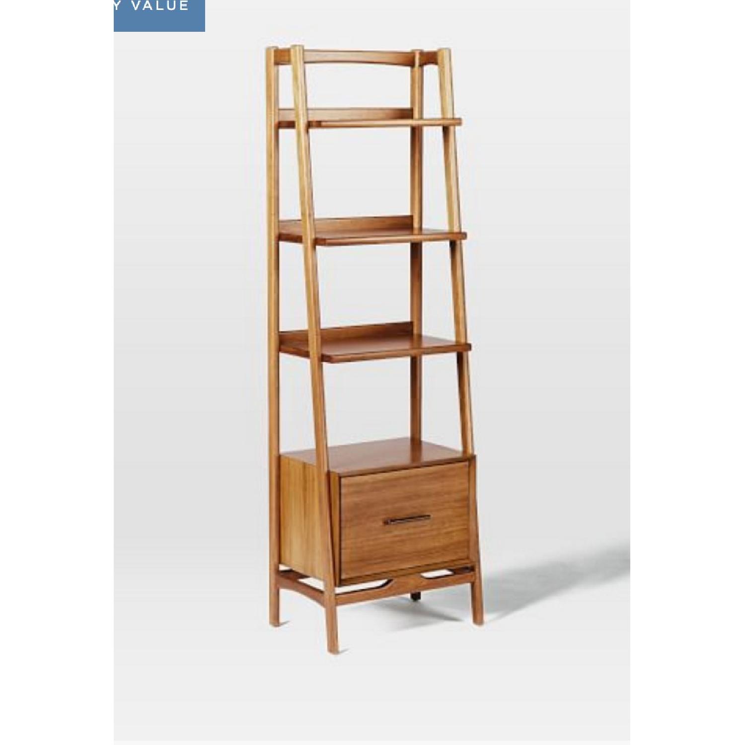 West Elm Mid-Century Bookshelf - image-3
