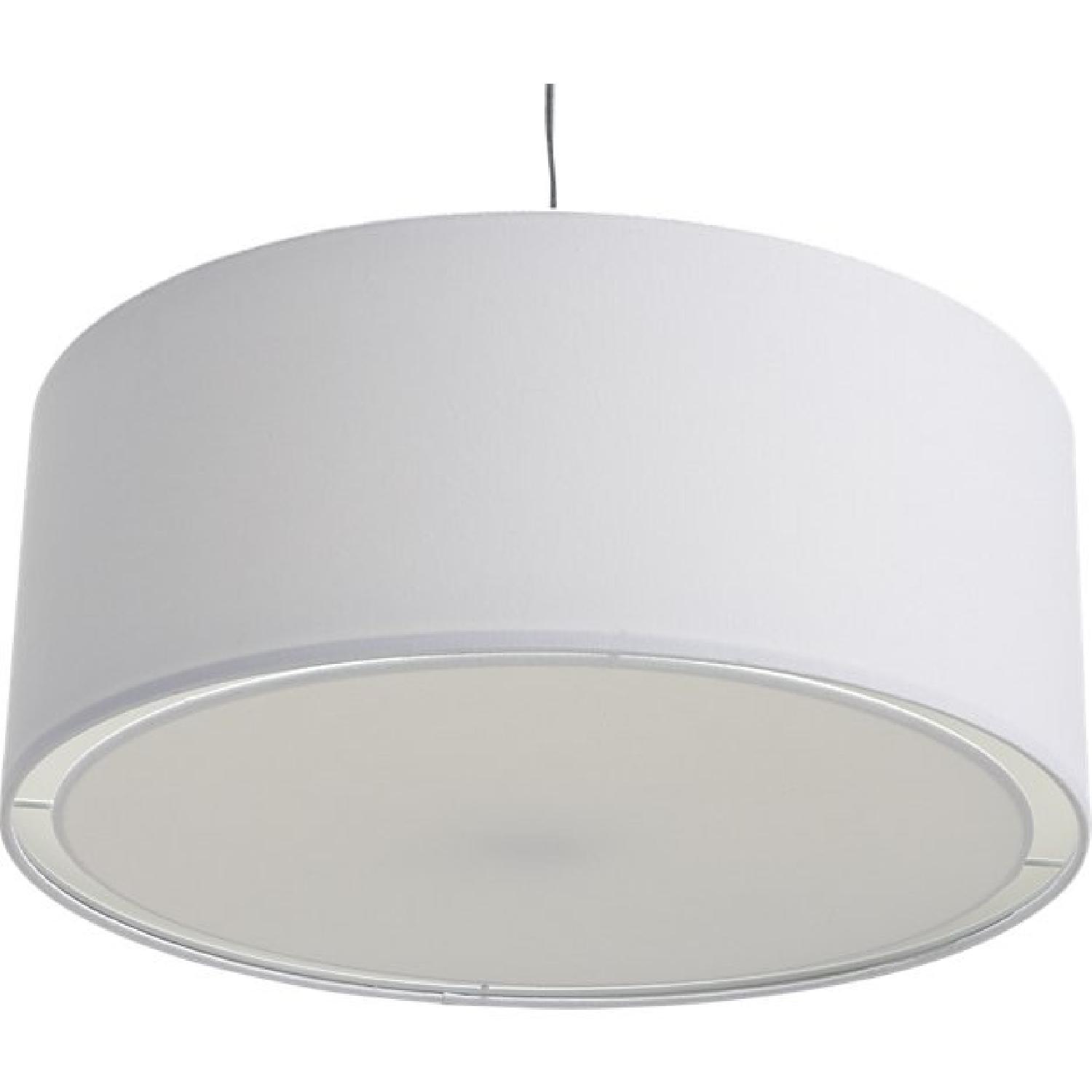CB2 Eden White Pendant Light - image-3