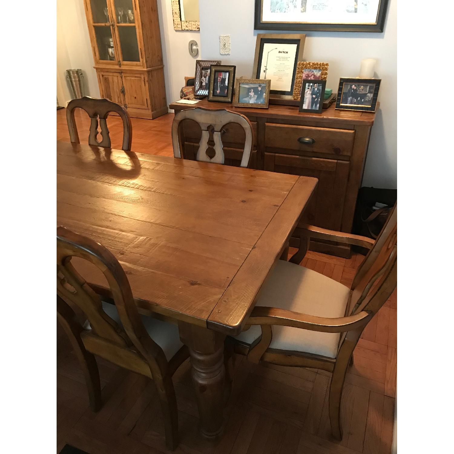 Pottery Barn Sumner Rustic Extending Dining Tables - image-2