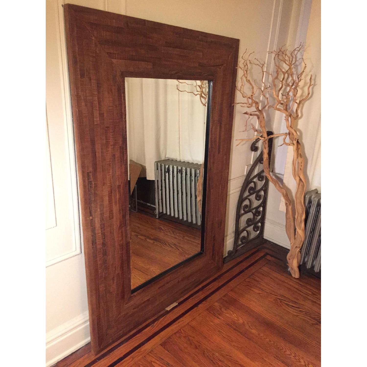 Crate & Barrel Seguro Rectangular Mirror - image-1