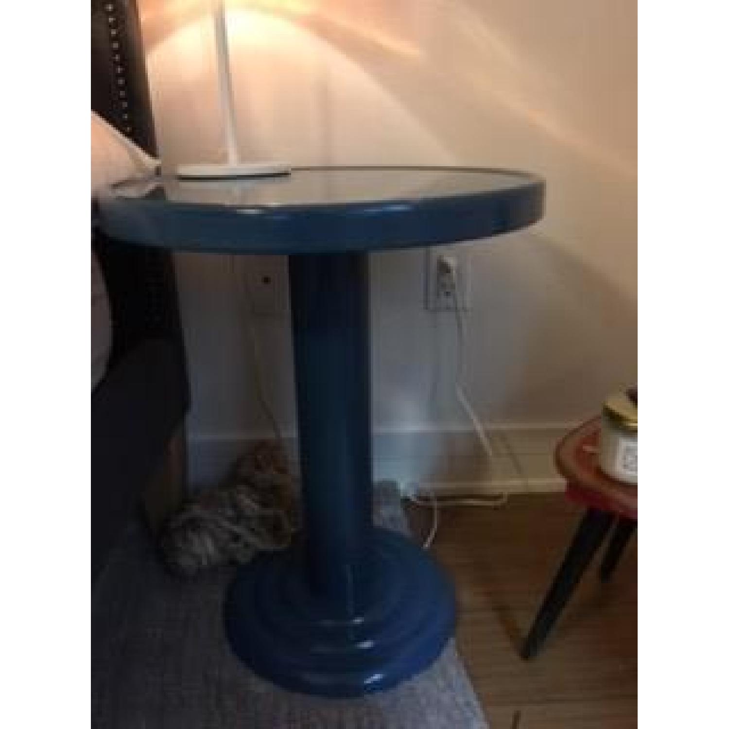 Schoolhouse Electric BLUE side table - image-4
