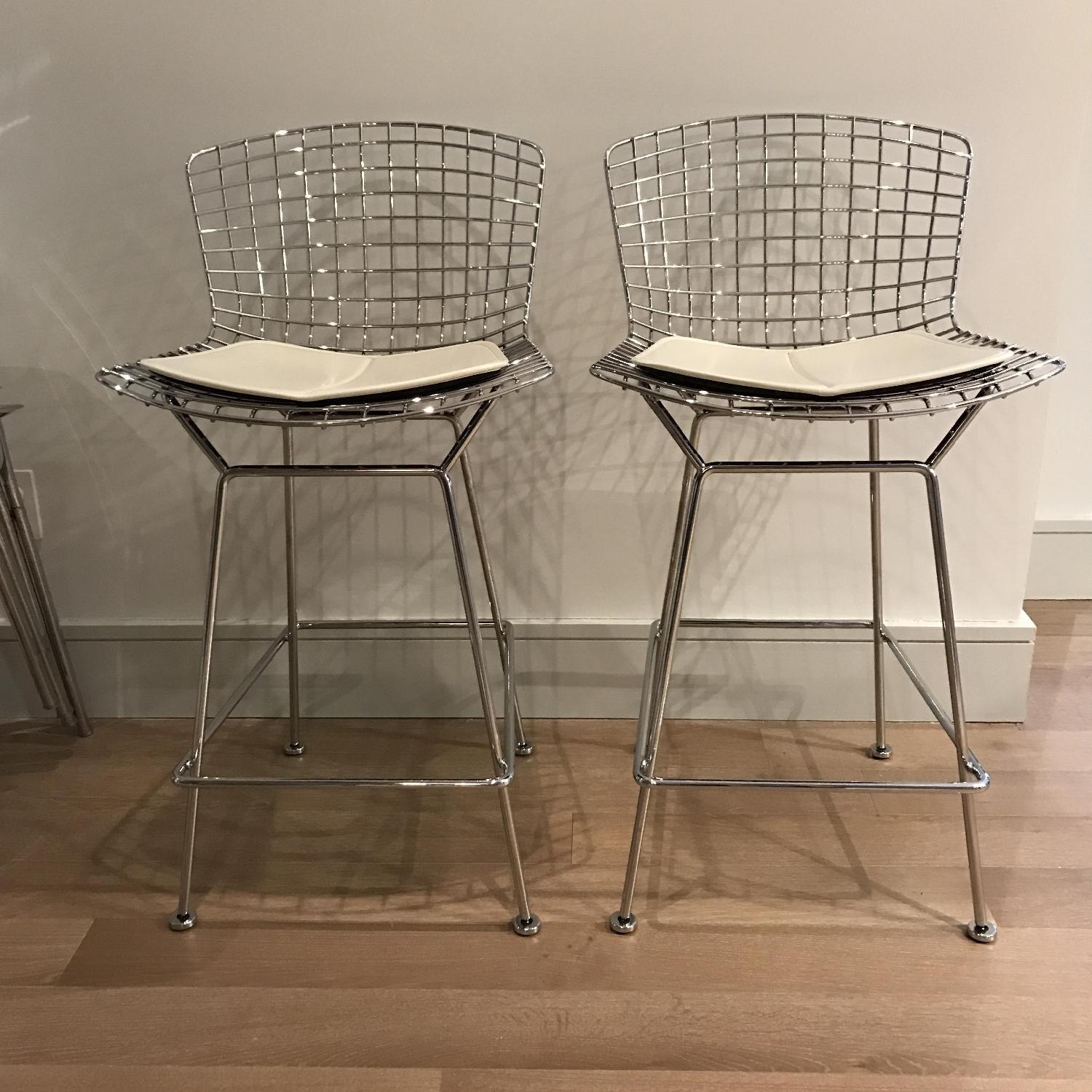 Knoll Bertoia Counter Height Bar Stools - image-1