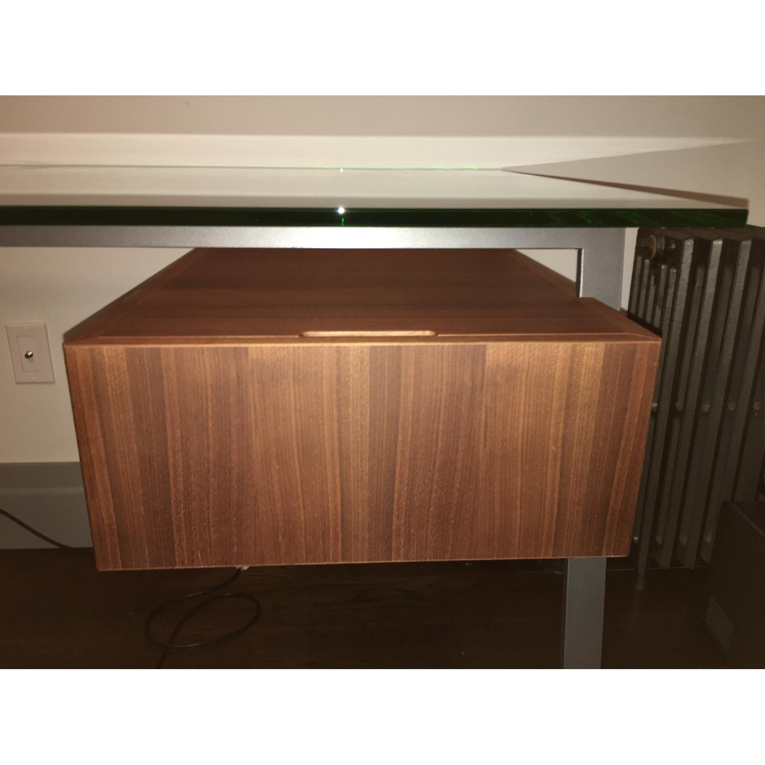 Design Within Reach Homework Desk w/ Single Drawer in Walnut - image-6