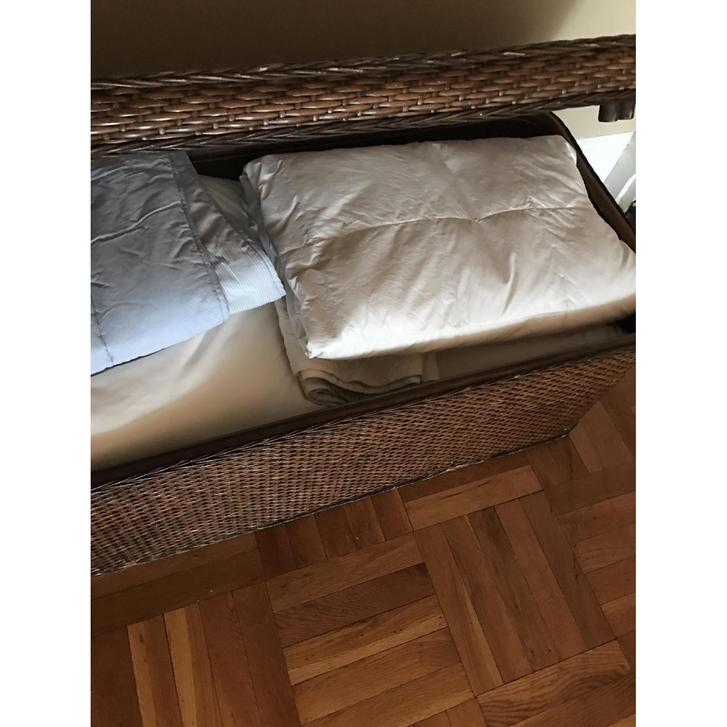 Wicker Coffee Table/Trunk - image-2
