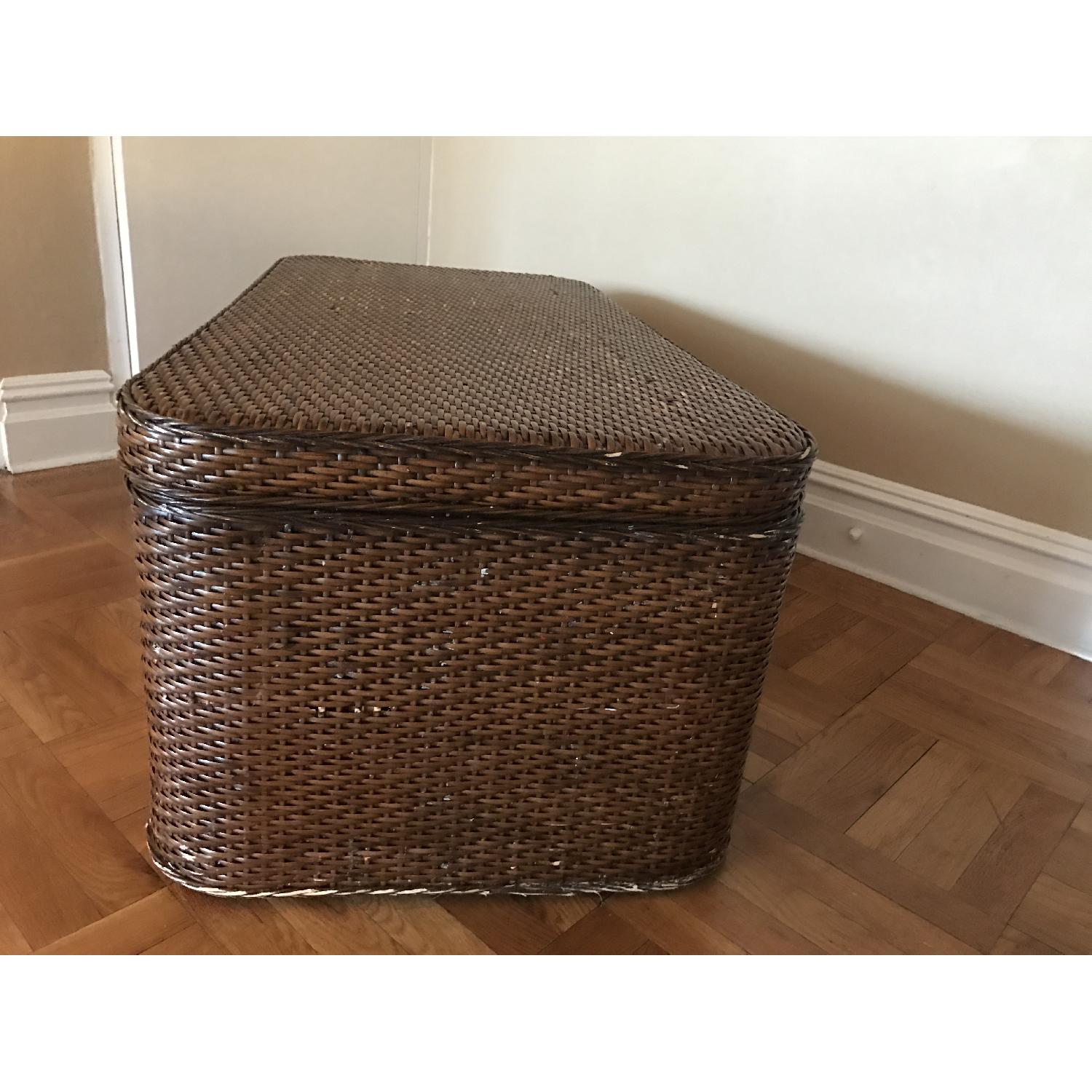 Wicker Coffee Table/Trunk - image-3