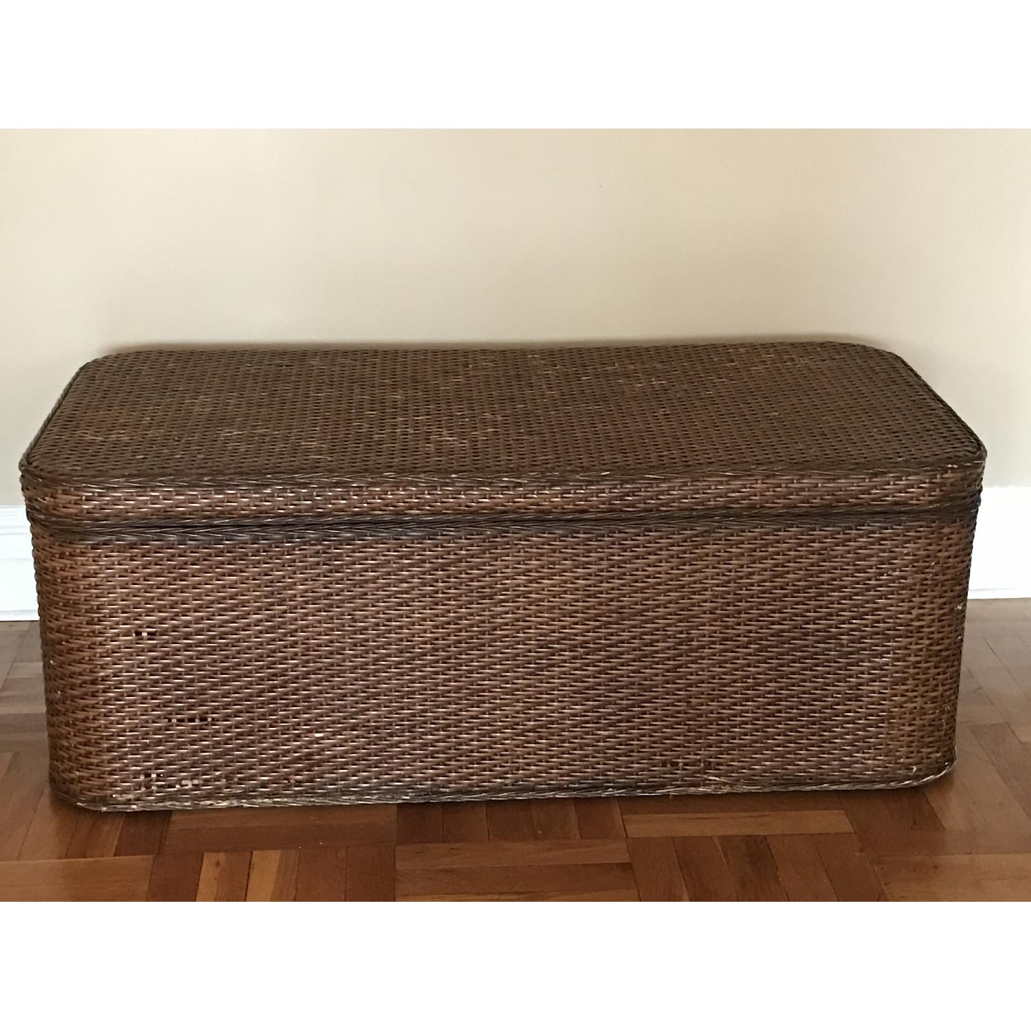 Wicker Coffee Table/Trunk - image-4