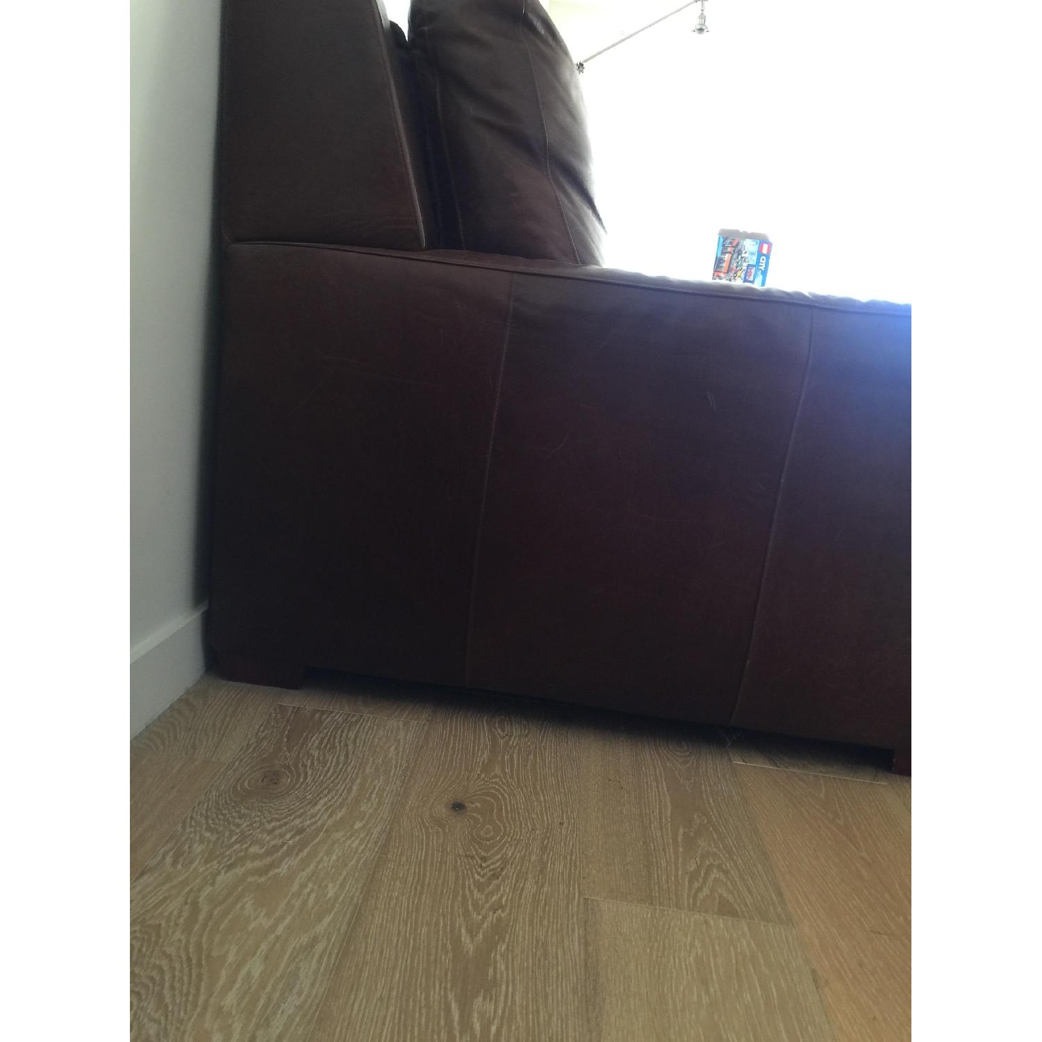 American Leather Cassidy Leather Queen Size Sleeper Sofa - image-5