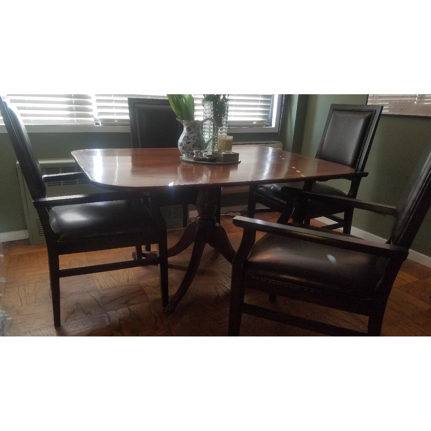 Antique English Breakfast/Dining Table - image-4