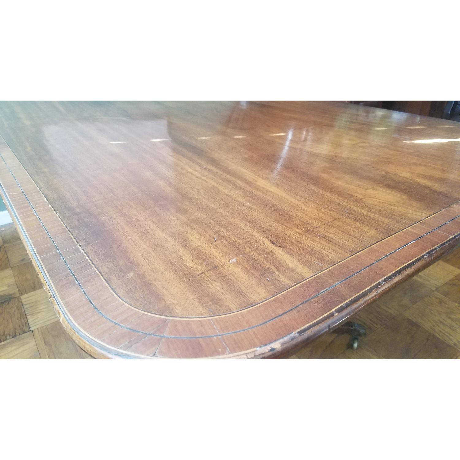 Antique English Breakfast/Dining Table - image-8