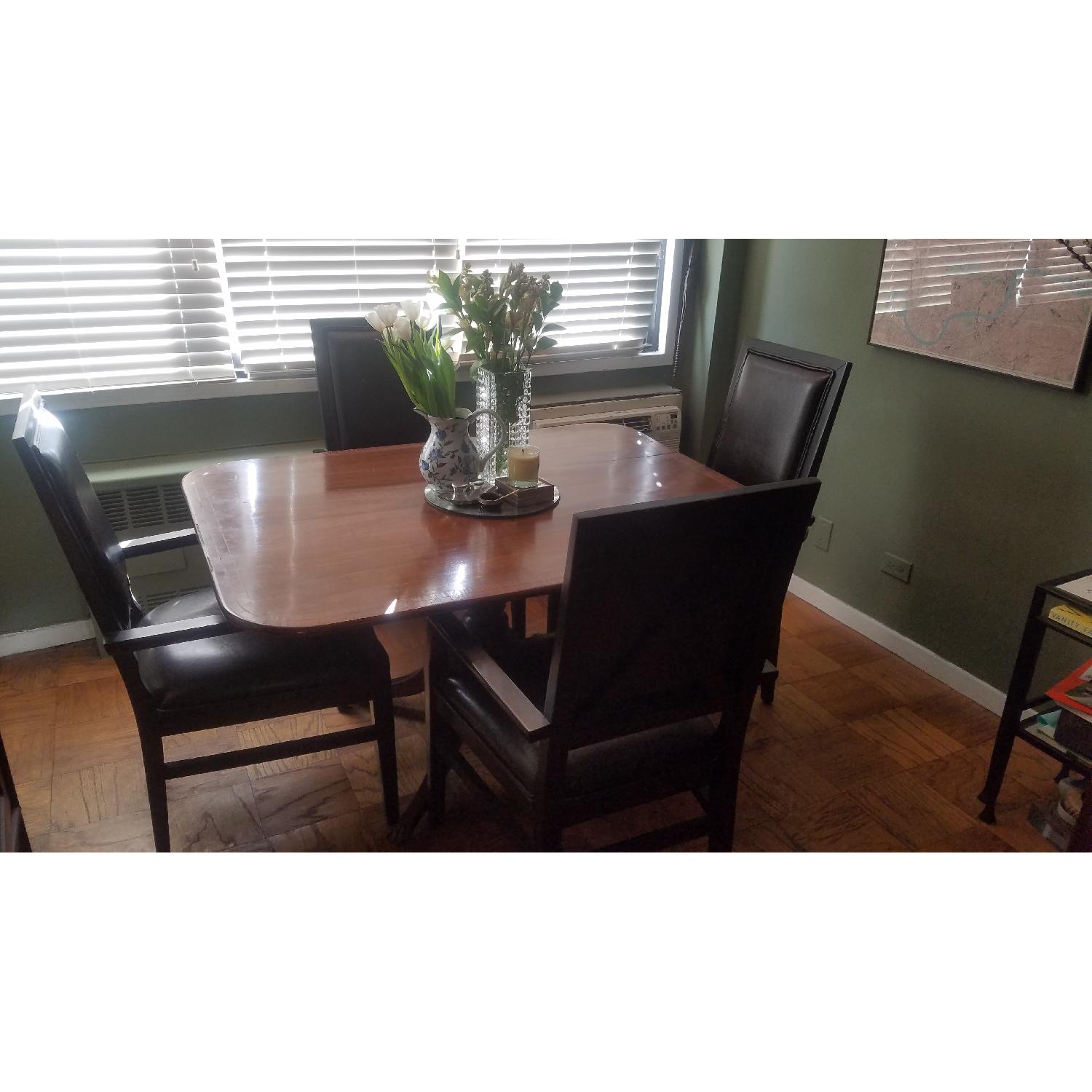 Antique English Breakfast/Dining Table - image-9