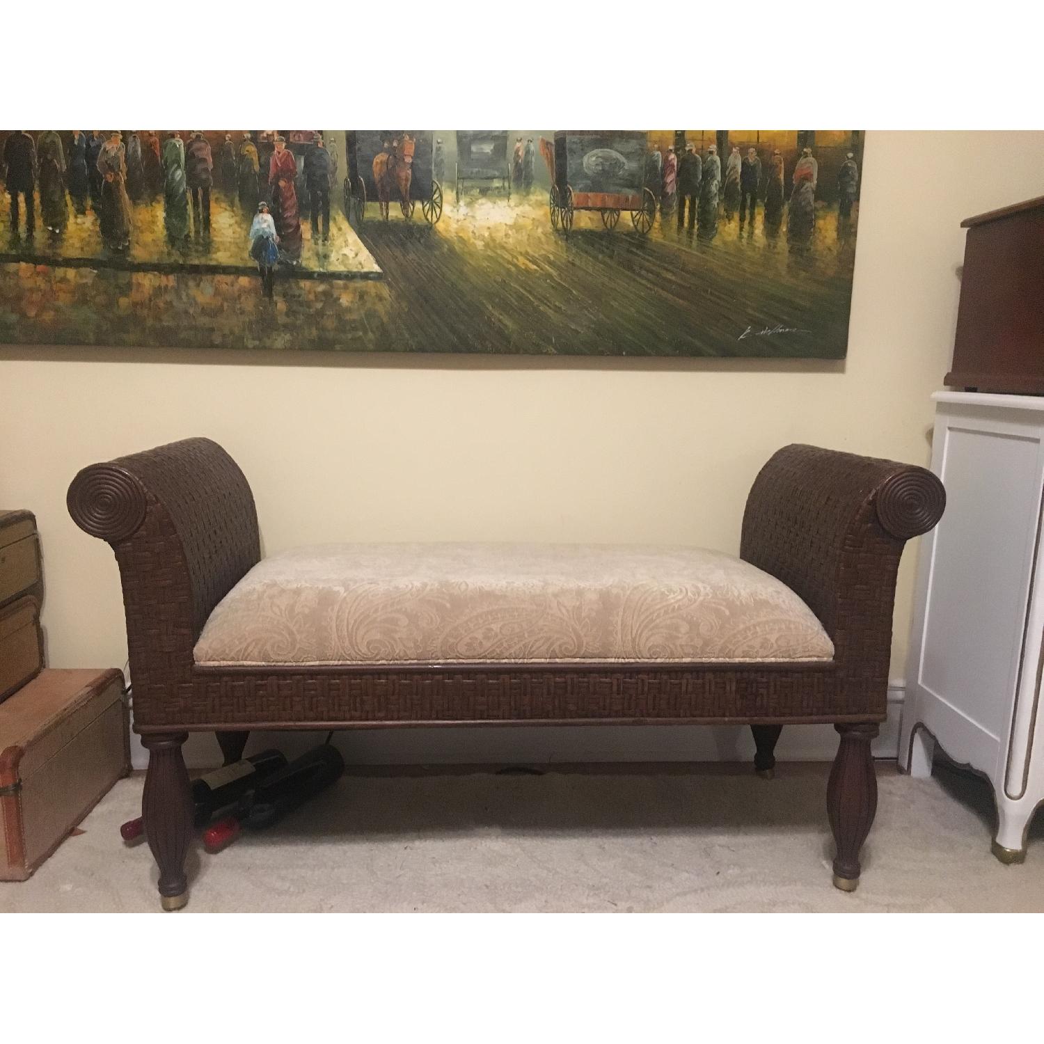 Ethan Allen Chaise Lounge - image-1