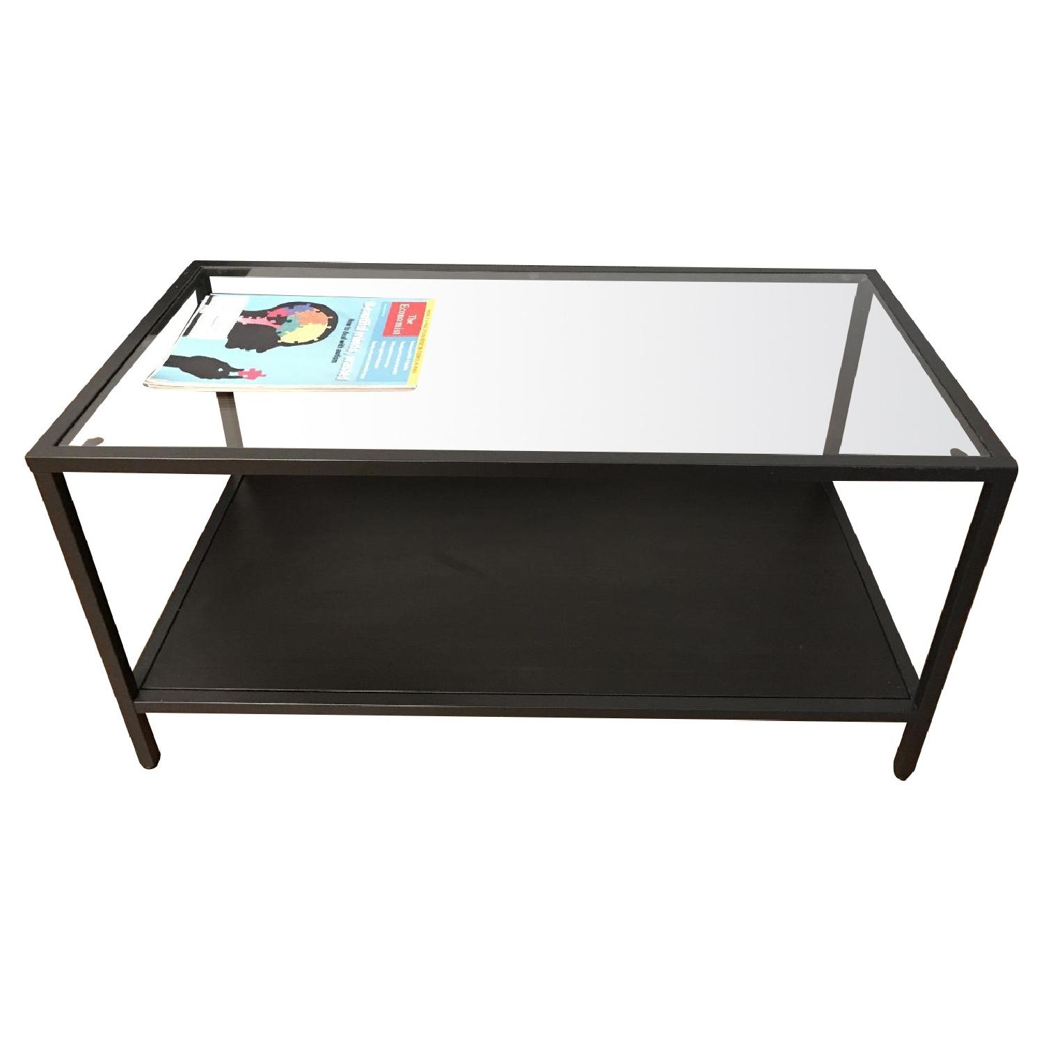 Ikea Vittsjo Glass Coffee Table AptDeco