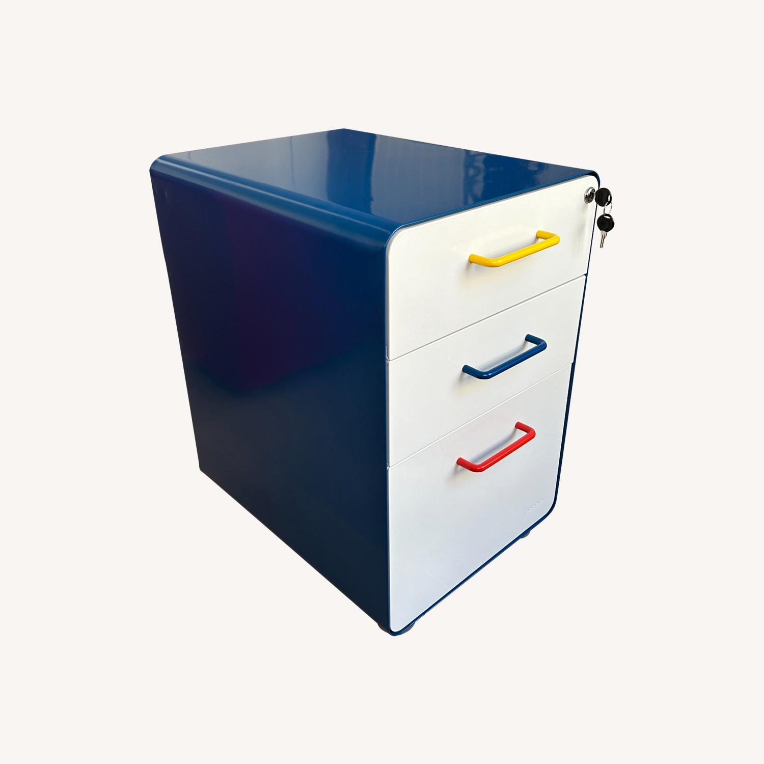 MoMA 3-Drawer File Cabinet by Poppin Stow - image-0