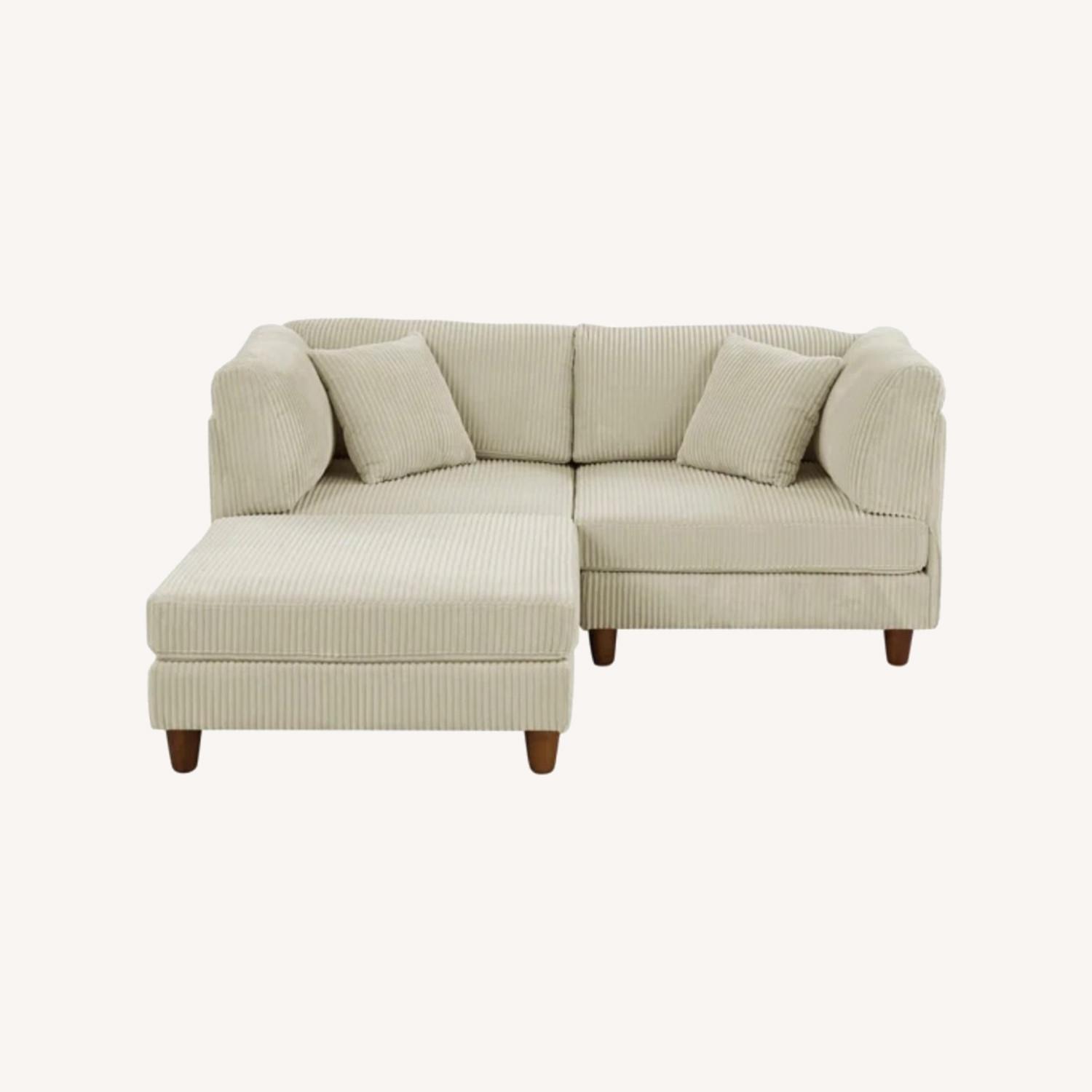 Corduroy Couch - image-0
