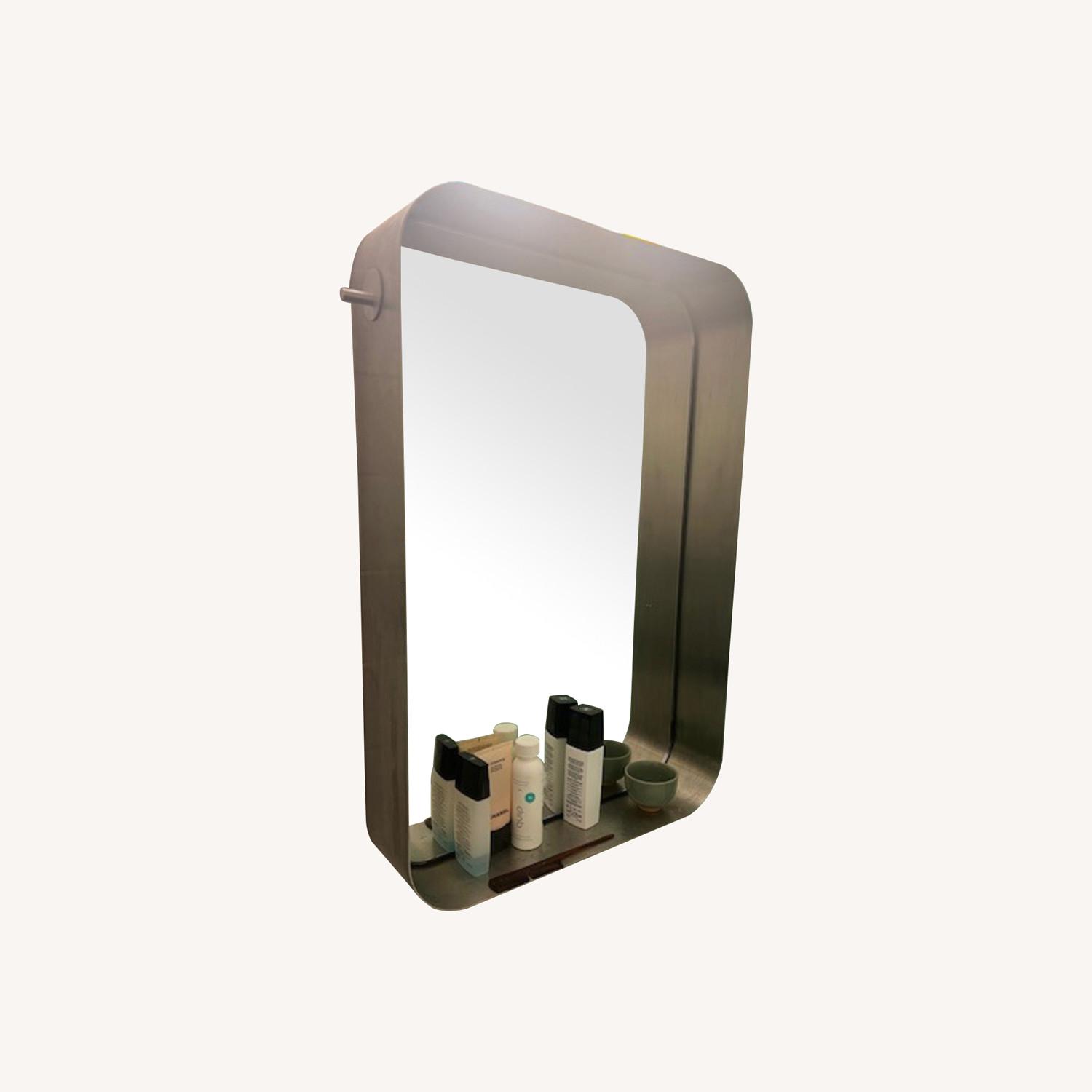 Room & Board Mirror in Stainless Steel - image-4