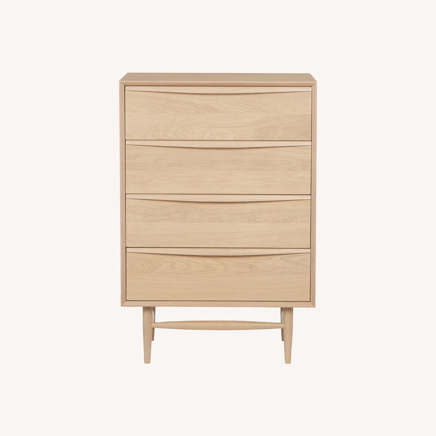 Article Lenia White Oak 4-Drawer Chest - image-0