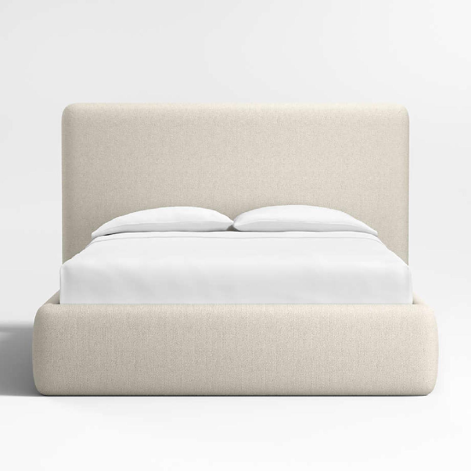 Crate & Barrel Anneli Upholstered Queen Bed - image-4