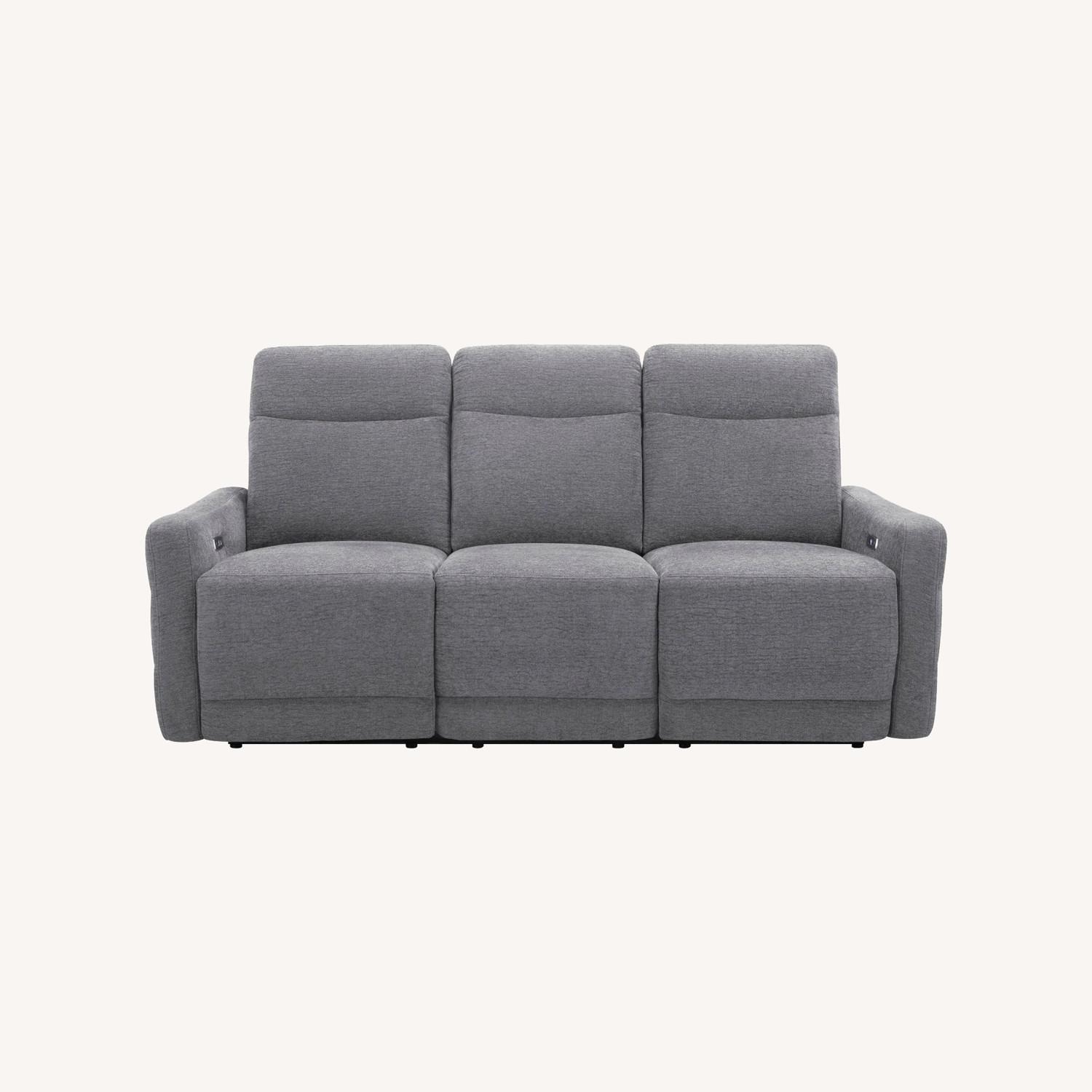Raymour&Flanigan Yardley Dove Gray 3-Seat Sofa - image-7