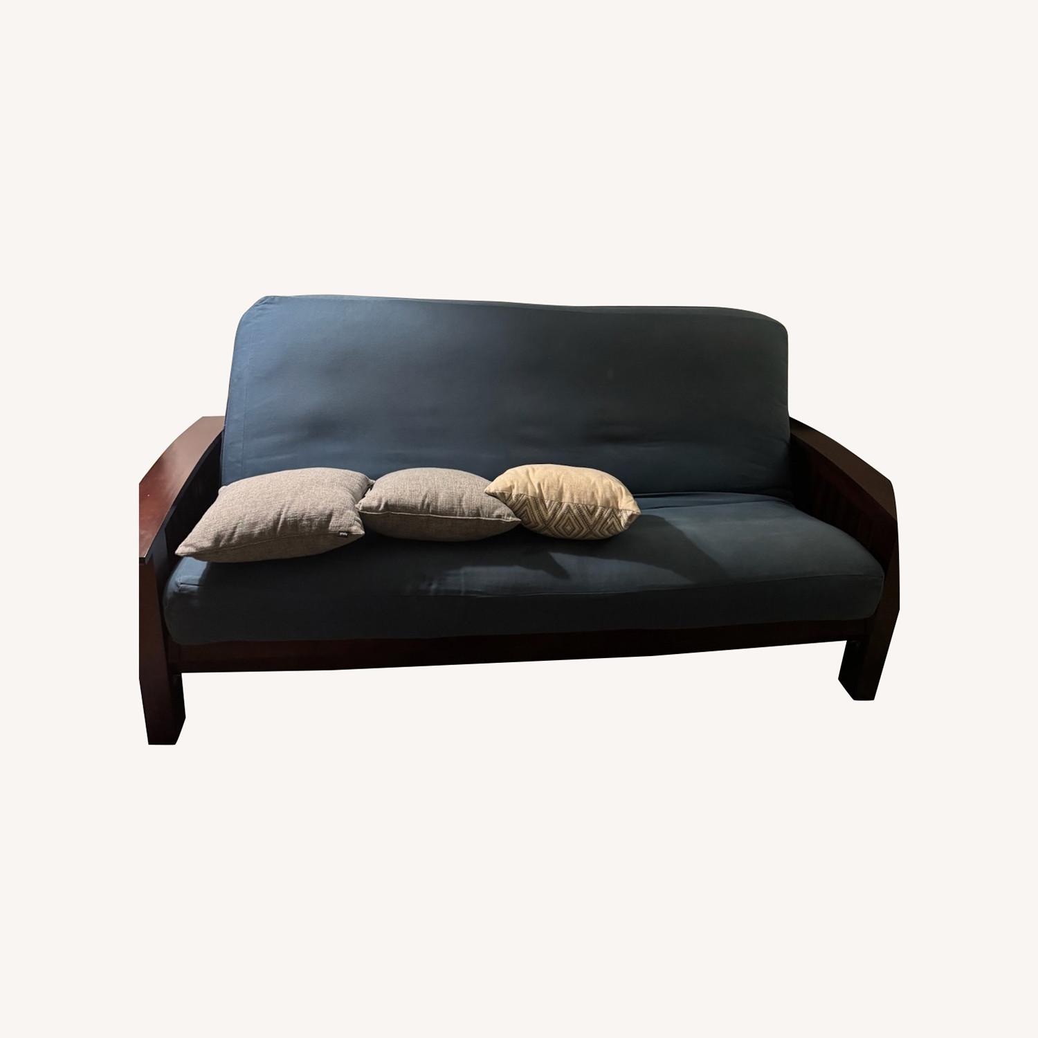 Futonland Kingston Rosewood Full Futon - image-0