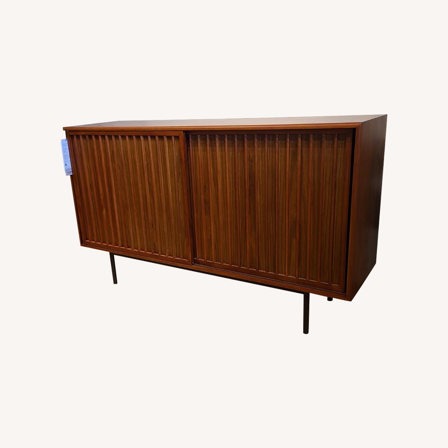 West Elm Slatted Buffet - image-0
