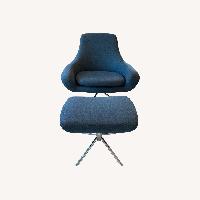 Design Within Reach Noomi Chair Plus Ottoman
