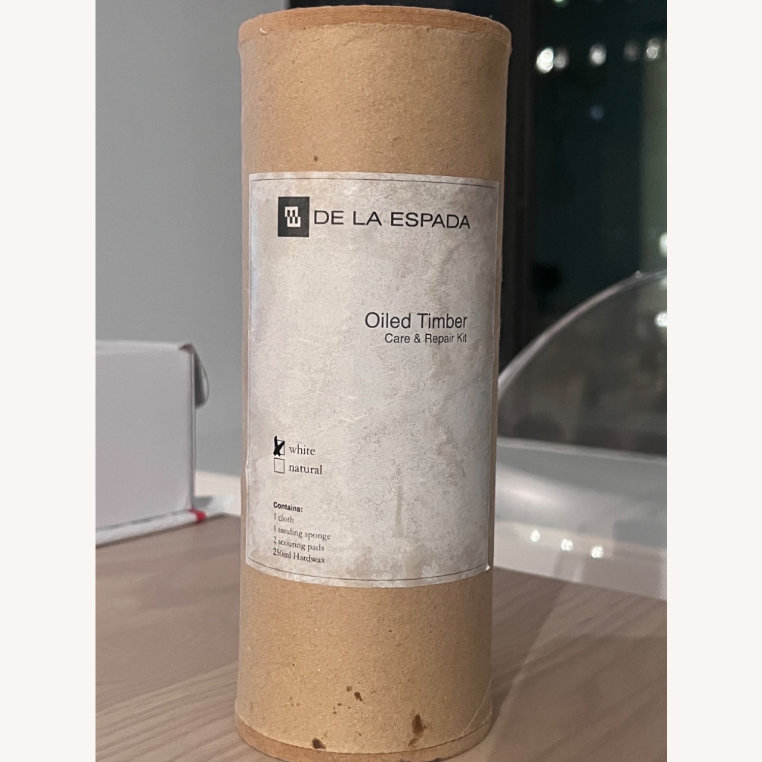 De La Espada Dining White Oak Table for 6 - image-1