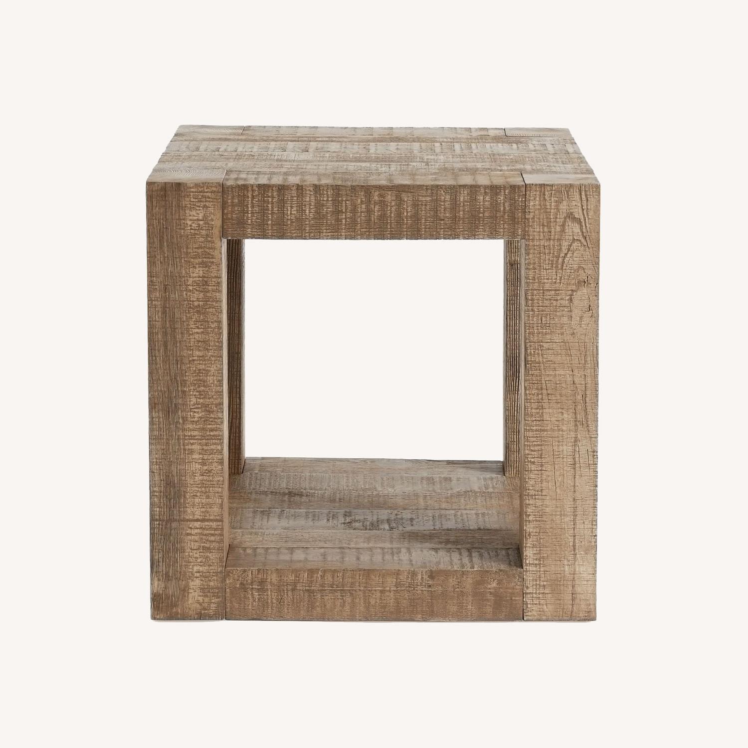 Pottery Barn Palisades Rectangular Reclaimed Wood Table - image-0