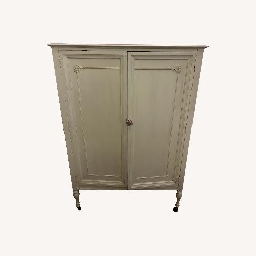 Used Shabby Cream Chifforobe for sale on AptDeco