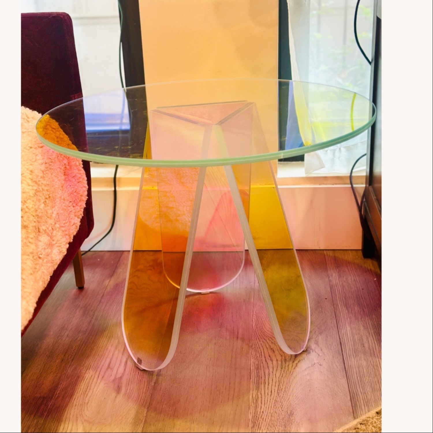 Glas Italia Dreamy Iridescent Glass Side Tables(2) - image-6