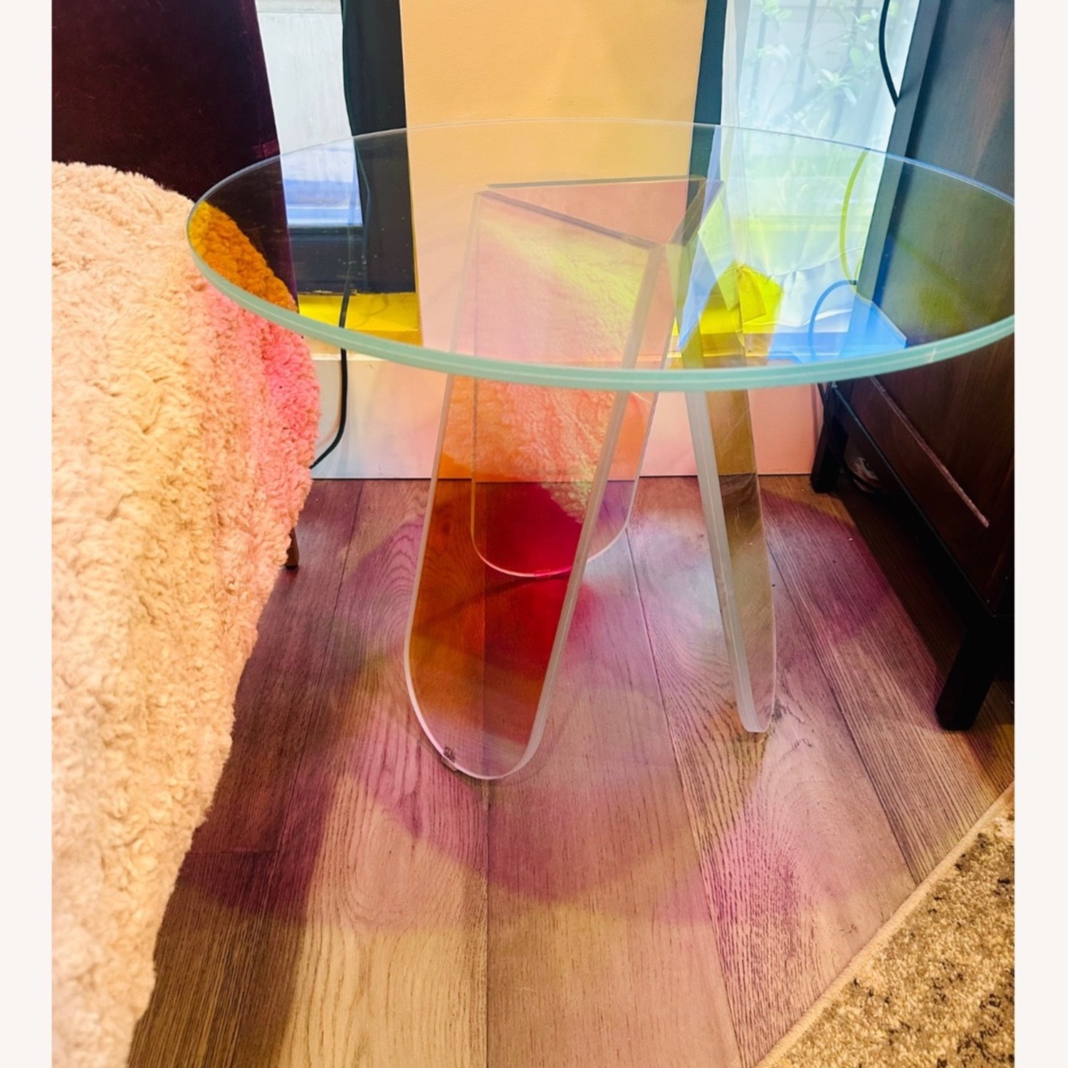 Glas Italia Dreamy Iridescent Glass Side Tables(2) - image-5