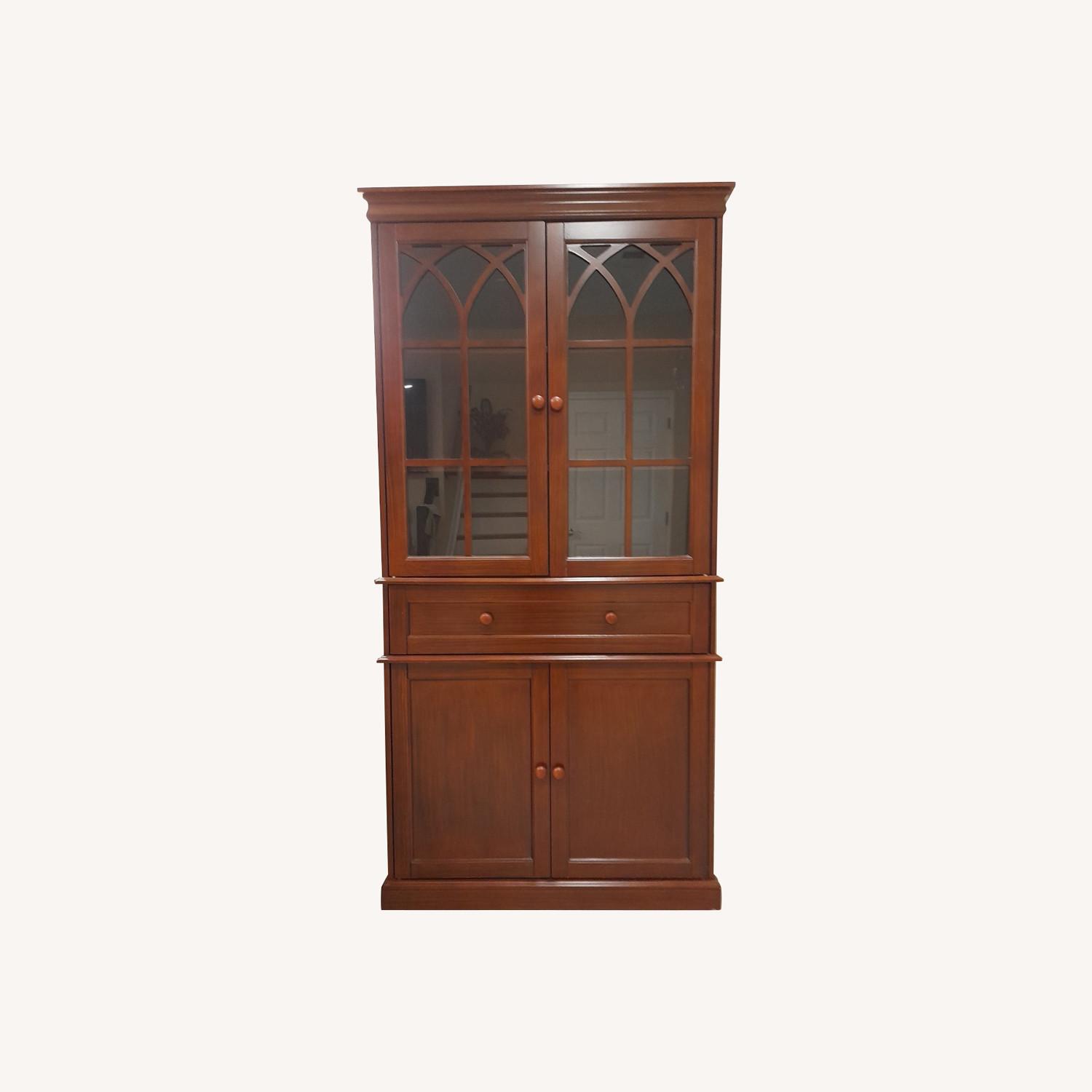Arched-Door Hutch - AptDeco