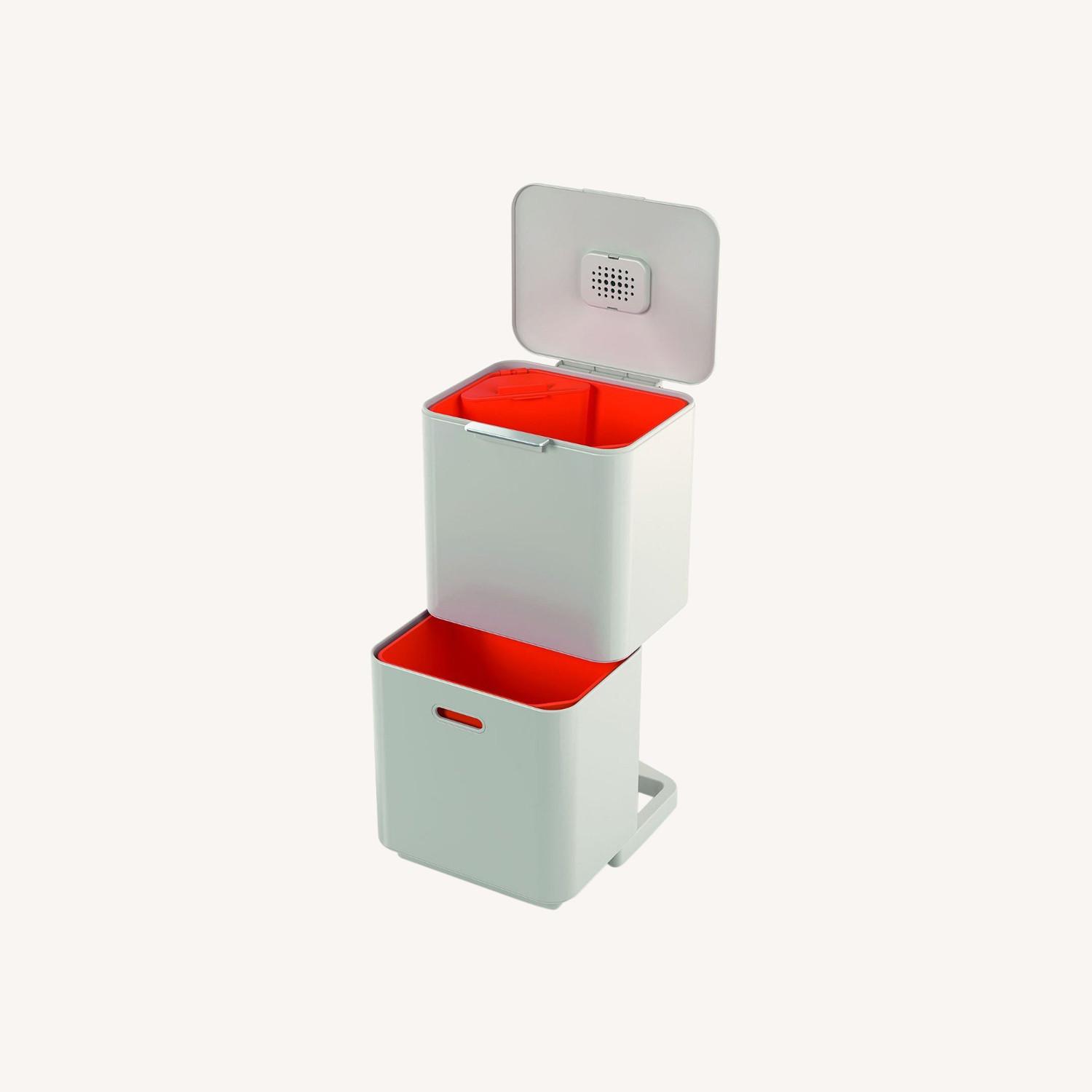 West Elm Joseph Totem Max Waste & Recycling Bin - image-0