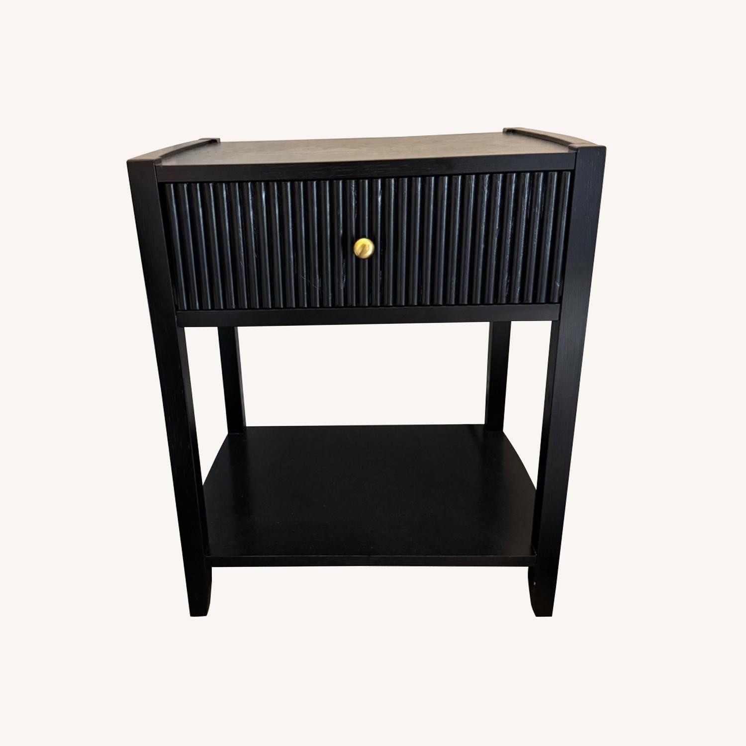 Black Bedside Tables - image-0