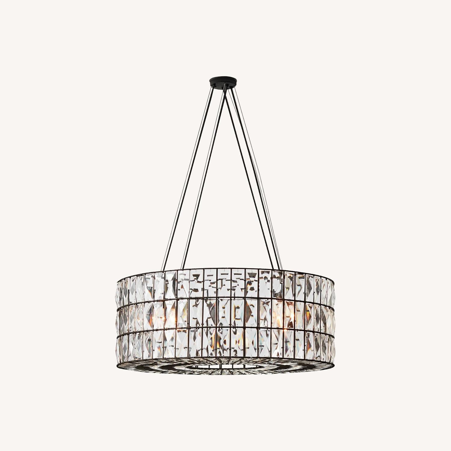 Pottery Barn Adeline Crystal Round Chandelier - image-0