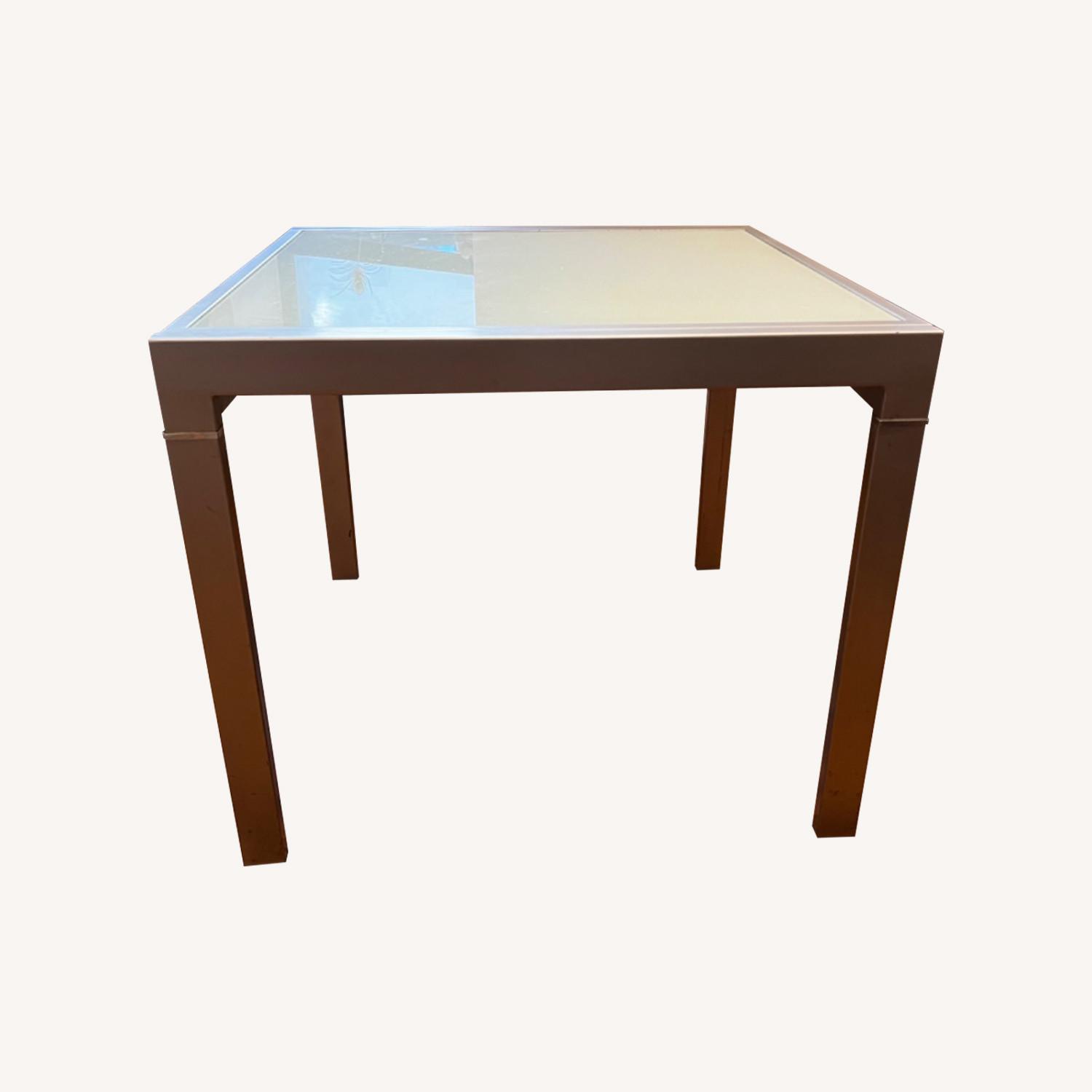 Coaster Furniture Extendable Glass Dining Table - image-0