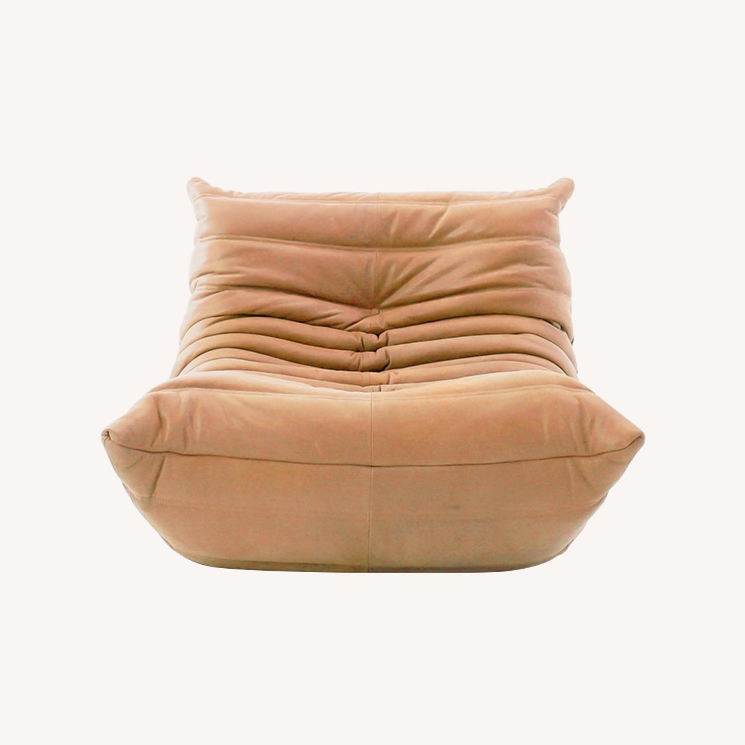 Ducaroy Leather Midcentury Modern Chair - image-0