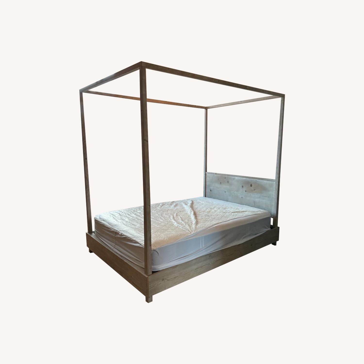 Restoration Hardware Four Poster Bed - image-0