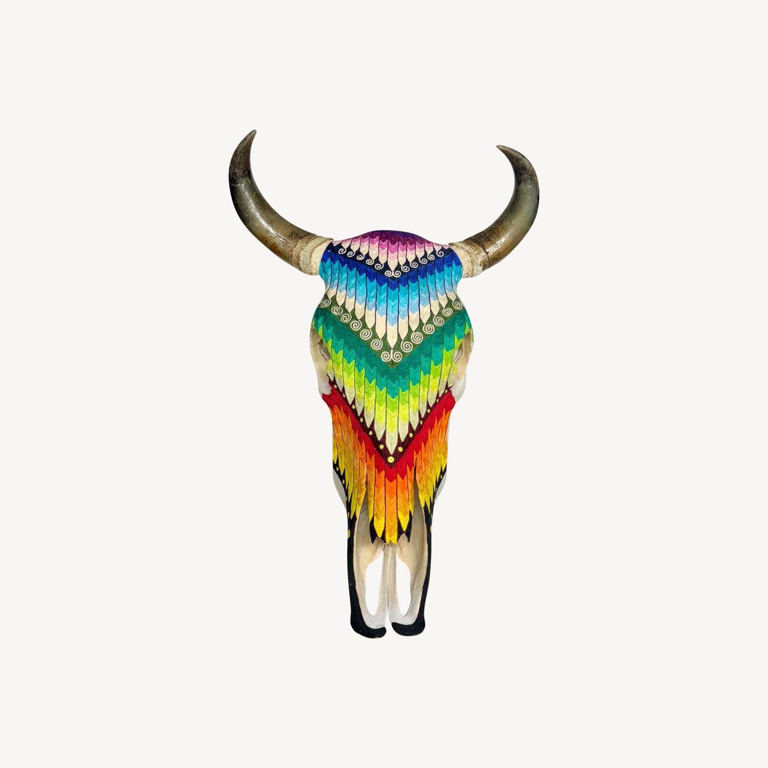 Evoke AUTHENTIC SKULL - FEATHERS - image-0