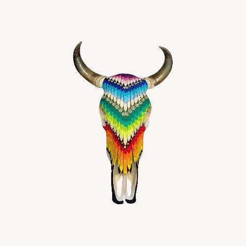 Used Evoke AUTHENTIC SKULL - FEATHERS for sale on AptDeco