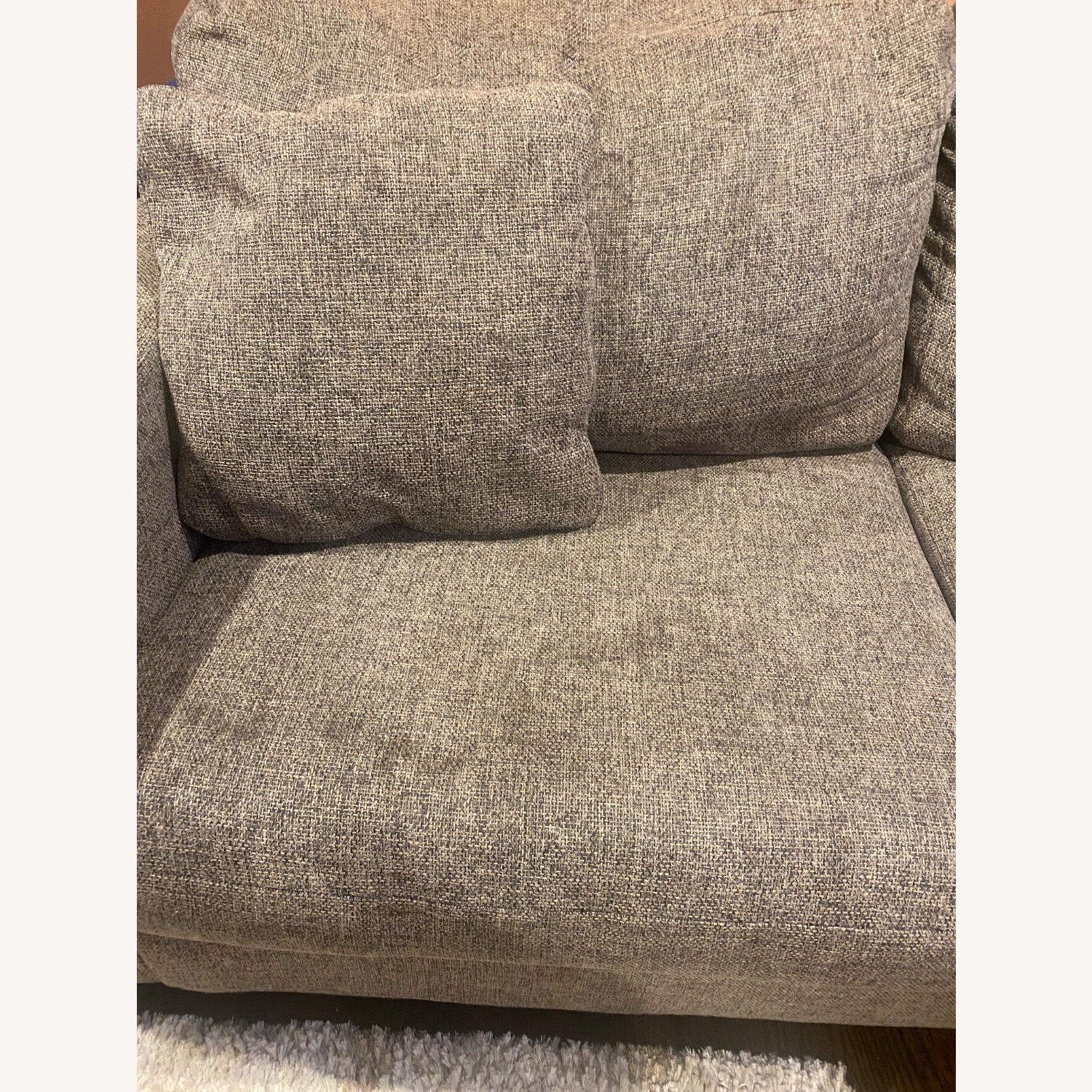 Ashley Furniture Gray Fabric Sleeper Sofa - image-10