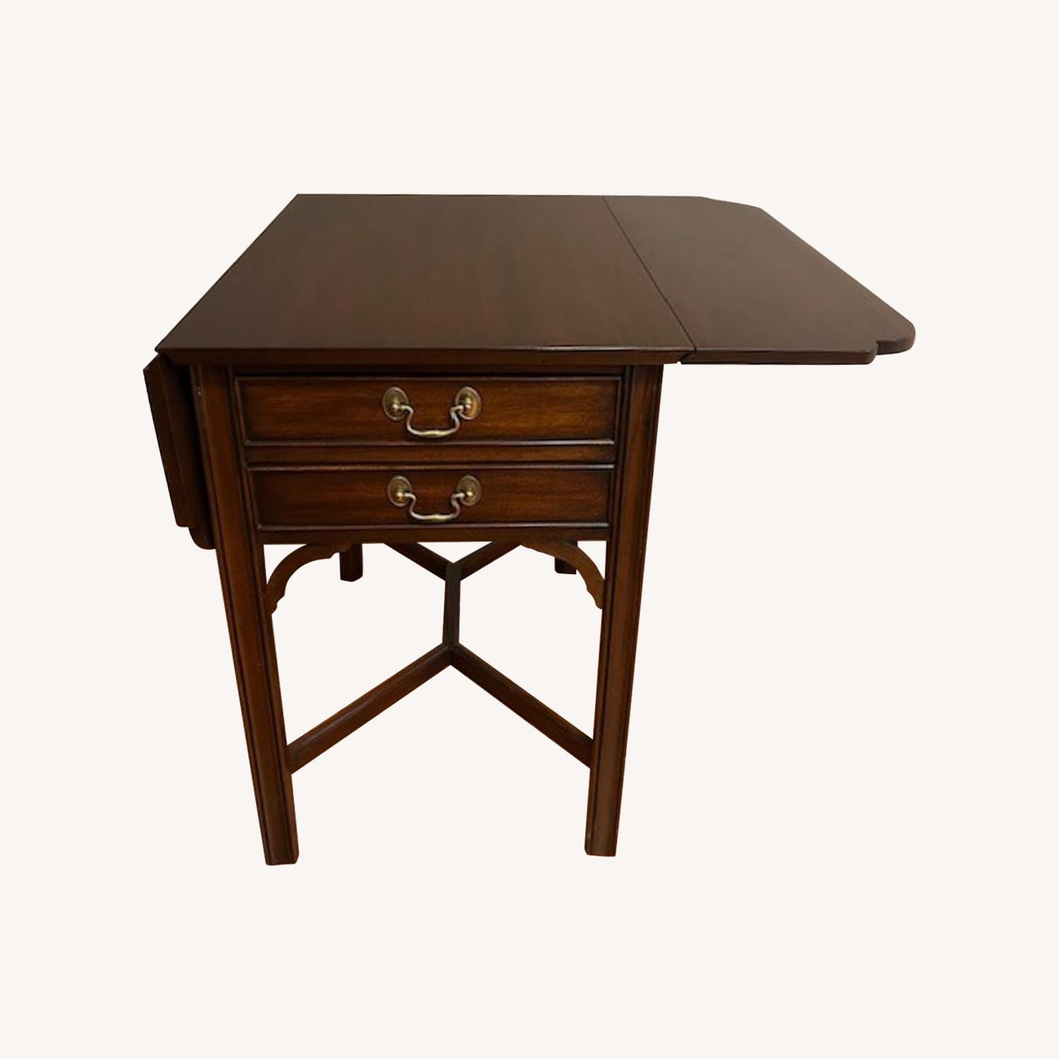 Drop Leaf End Table - image-0
