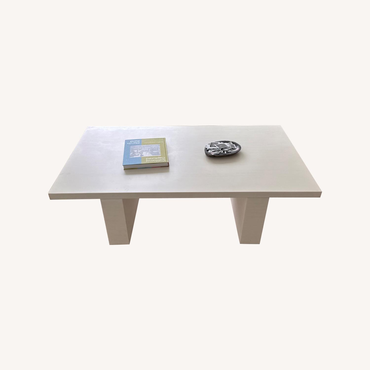 CB2 Coated Resin Coffee Table - image-0