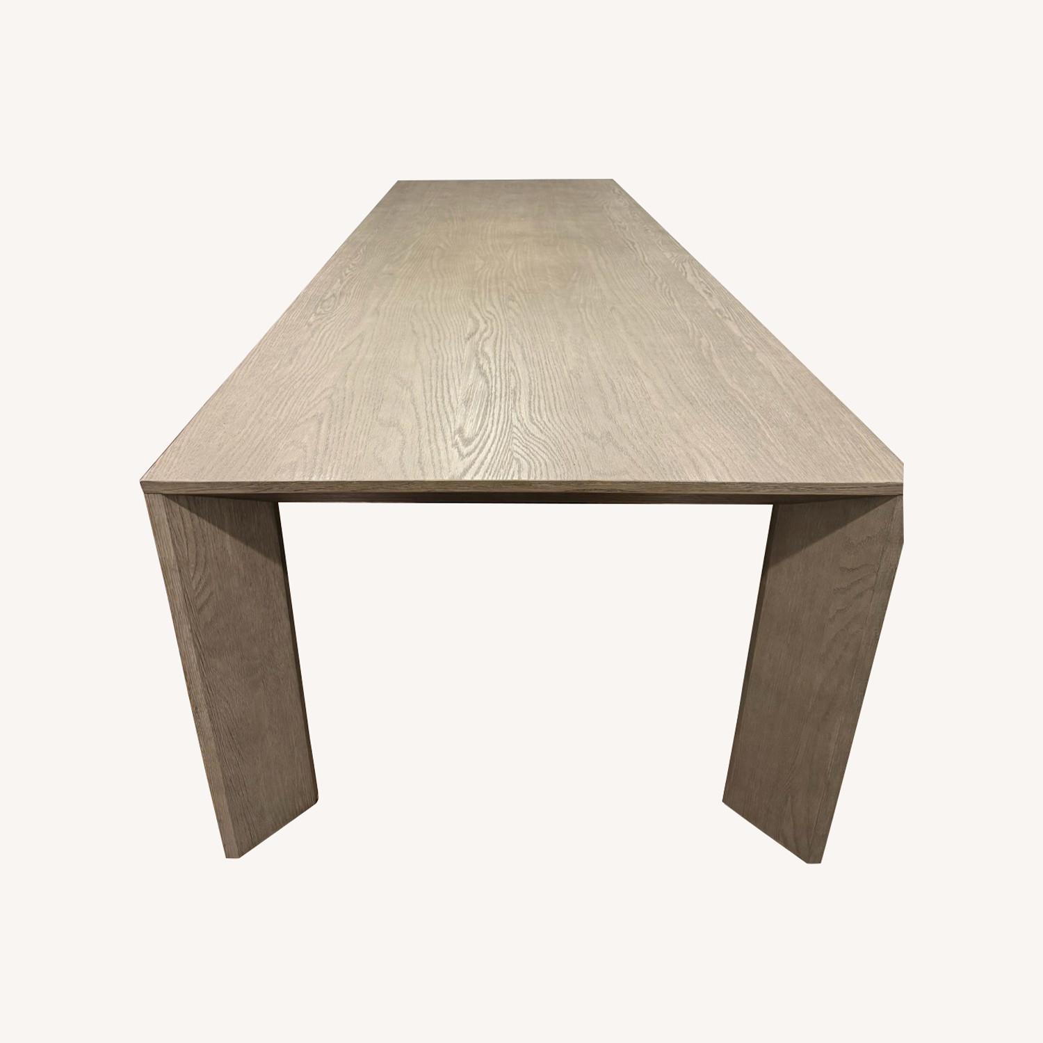 Restoration Hardware Arles Dining Table – 120” in Grey Oak - image-0
