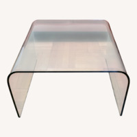 Transparent Glass Coffee Table